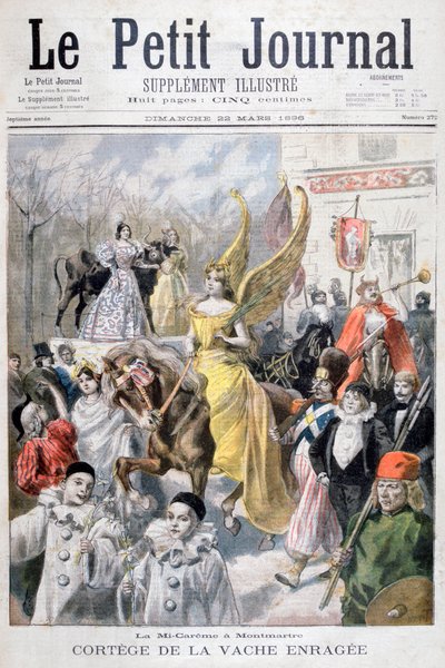 احتفالات منتصف الصوم ، باريس ، 1896 بواسطة Fortuné Méaulle