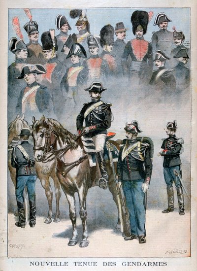 الزي الجديد للدرك ، 1896 بواسطة Fortuné Méaulle