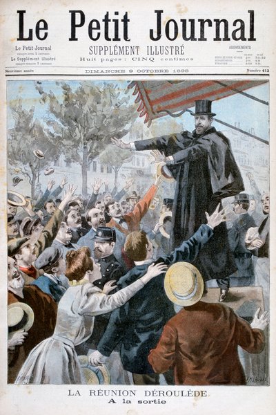 بول ديروليدي ، كاتب وسياسي فرنسي ، 1898. بواسطة Fortuné Méaulle