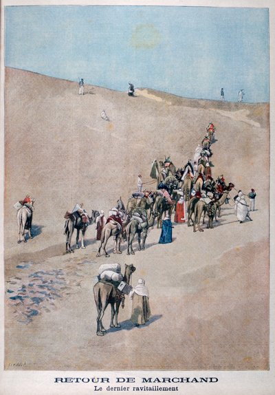 عودة التجار ، 1899 بواسطة Fortuné Méaulle