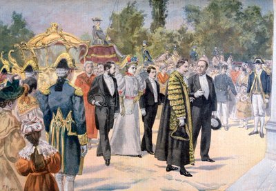 اللورد عمدة لندن يزور بوردو ، فرنسا ، 1895 بواسطة Fortuné Méaulle