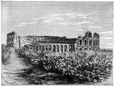 مدرج الجم ، c1890. بواسطة Fortuné Méaulle