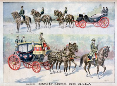 أنواع مدربي الحفل 1896 بواسطة Fortuné Méaulle