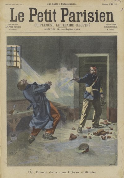إطلاق نار في سجن عسكري بواسطة Fortune Louis Meaulle