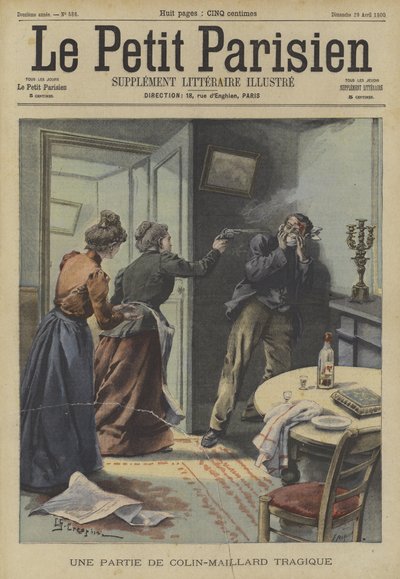 لعبة مأساوية لهواة الأعمى بواسطة Fortune Louis Meaulle
