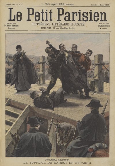 إعدام جاروت في إسبانيا بواسطة Fortune Louis Meaulle