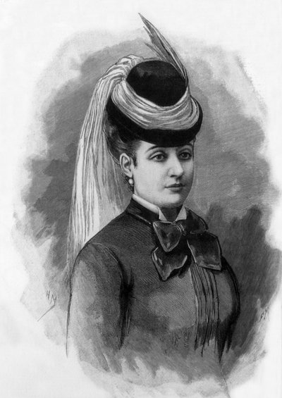 ماري ريغنو، امرأة ضحية جريمة في شارع مونتين في باريس عام 1887 (نقش) بواسطة فورتشن لويس ميول