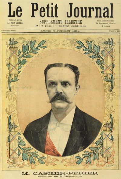 السيد جان كاسيمير بيرييه (1847-1907) من لو بيتيت جورنال ، 9 يوليو 1894 بواسطة فورتشن لويس ميول