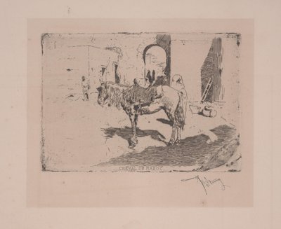 حصان المغرب بواسطة Fortuny y Carbó