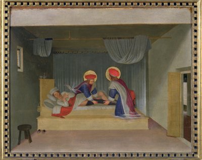 معجزة الشماس جستنيان ، من بريديلا المذبح سان ماركو ، 1440 (درجة الحرارة على اللوحة) بواسطة فرا انجيليكو