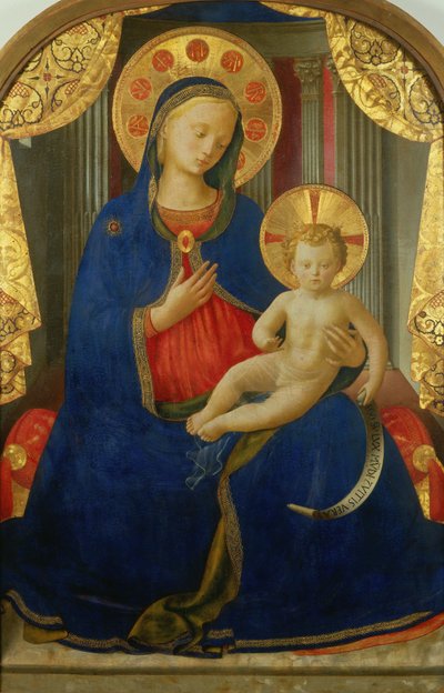 مادونا التواضع مادونا التواضع ، حوالي 1435-1440. بواسطة Fra Giovanni Angelico da Fiesole