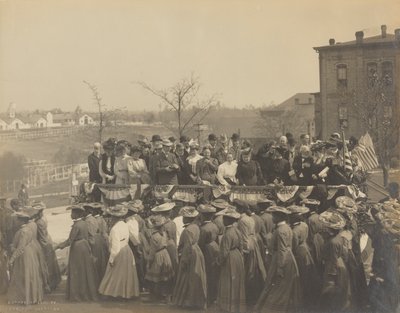 صورة للذكرى الخامسة والعشرين لتأسيس معهد توسكيجي ، 1906. بواسطة فرانسيس بنجامين جونستون