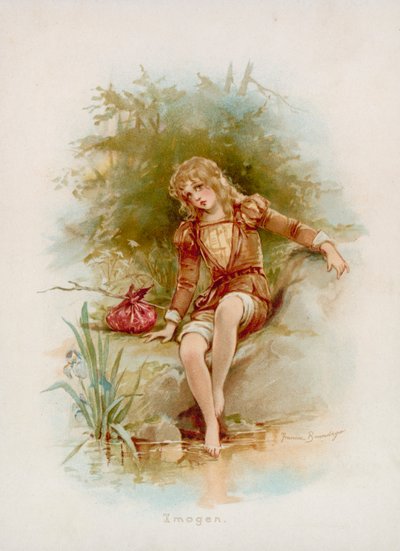 ايموجين من Cymbeline شكسبير بواسطة فرانسيس بروندج