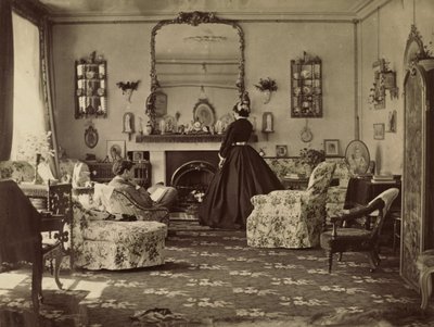 داخل الغرفة ، ج. 1862. بواسطة فرانسيس جوسلين