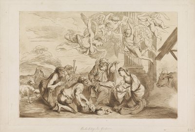 عبادة الرعاة العهد القديم والجديد إلى Castiglione (عنوان السلسلة) بواسطة جيوفاني بينيديتو كاستيجليون