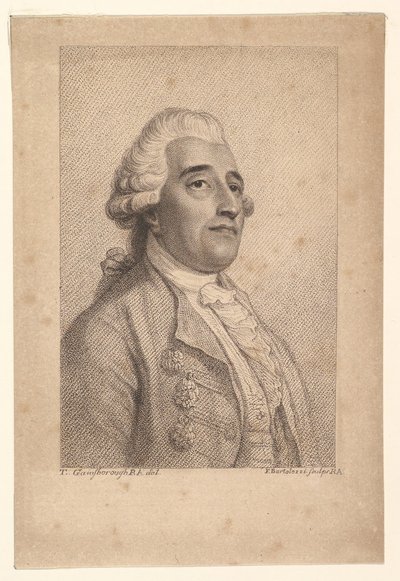 فرانشيسكو د أجينو ، 1785-90. بواسطة فرانشيسكو بارتولوزي