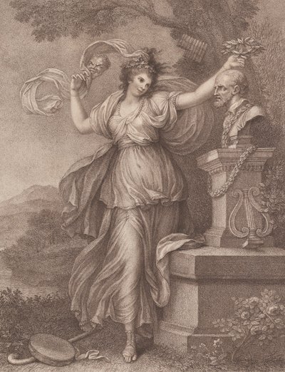 السيدة أبينغتون في دور ثاليا ، 20 أغسطس ، 1783. بواسطة فرانشيسكو بارتولوزي