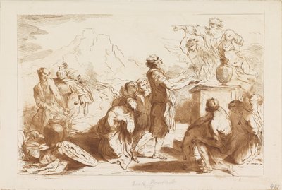 ذبيحة نوح العهد القديم والجديد إلى Castiglione (عنوان السلسلة) بواسطة فرانشيسكو بارتولوزي