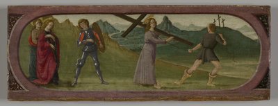 الطريق إلى الجلجلة بواسطة Francesco Botticini