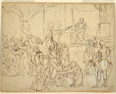 استشهاد القديس اندراوس بواسطة فرانشيسكو كوغيتي