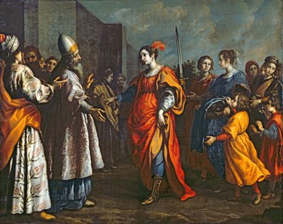انتصار جوديث ، 1620-30 بواسطة فرانشيسكو كورادي