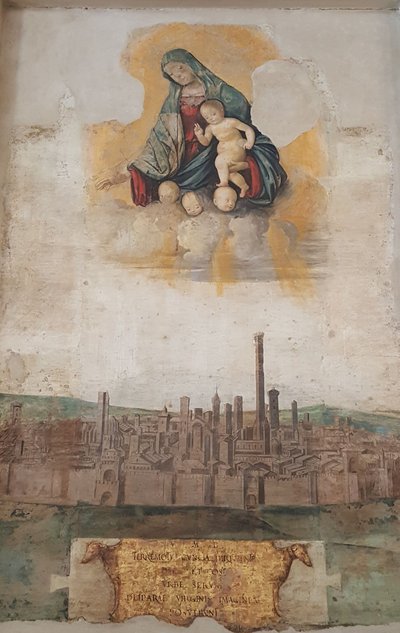 سيدة الزلزال بواسطة فرانشيسكو فرانشيا