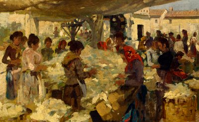 بائع الصوف بواسطة فرانشيسكو جيولي