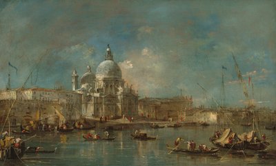 سانتا ماريا ديلا تحية ، ج. 1770. بواسطة فرانشيسكو غواردي