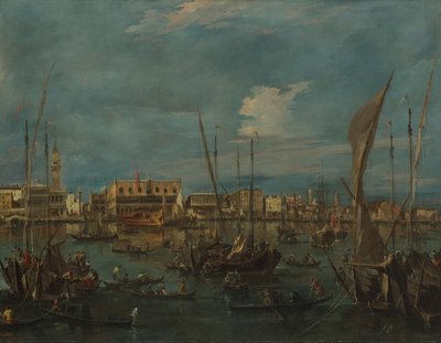 البندقية من باسينو دي سان ماركو ، كاليفورنيا. 1765. بواسطة فرانشيسكو غواردي