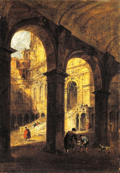 منظر لساحة Palazzo Ducale و Giant