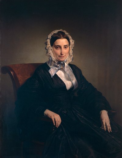 صورة تيريزا بوري (الزوجة الثانية لأليساندرو مانزوني) بقلم فرانشيسكو هايز (1791-1882) بواسطة فرانشيسكو هايز