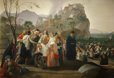 Refugees of Parga بواسطة فرانشيسكو هايز