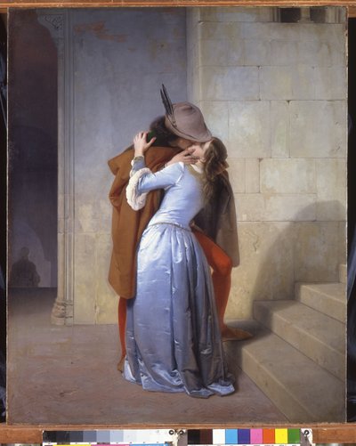 القبلة 1859 بواسطة فرانشيسكو هايز