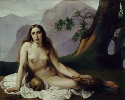 التوبة ماري المجدلية ، 1833. بواسطة فرانشيسكو هايز