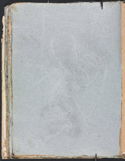 فيرونا كراسة الرسم: صفحة دراسة الشكل 72 ، 1760. بواسطة فرانشيسكو لورينزي