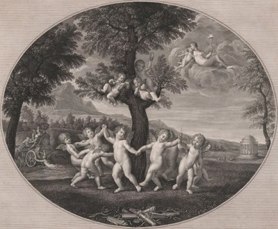 احتفال كيوبيد باغتصاب بروسربينا ، 1805-12. بواسطة فرانشيسكو روساسبينا