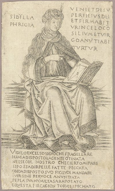 العرافة الفريجية بواسطة Francesco Rosselli