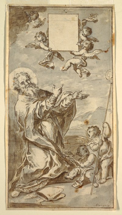 صورة القديس بليز بواسطة Francesco Saverio Mergolo