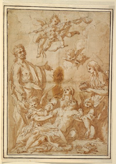 الرثاء على المسيح بواسطة Francesco Saverio Mergolo