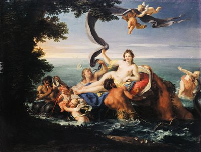 انتصار جالاتيا، بريشة فرانشيسكو تريفيساني (1656-1746)، زيت على قماش. بواسطة فرانشيسكو تريفيساني