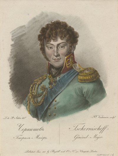 صورة للكونت ألكسندر إيفانوفيتش تشيرنيشوف 1786-1857 ، 1813 بواسطة Francesco Vendramini