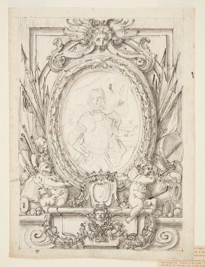 تصميم لوحة عليها صورة لأحد النبلاء بواسطة Francesco de Mura