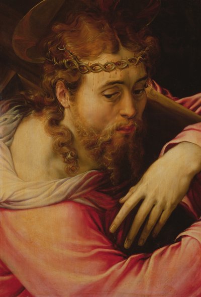المسيح يحمل الصليب بواسطة Francesco de Rossi Salviati Cecchino