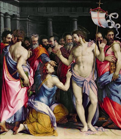 شكوك القديس توما ، ص 1547 بواسطة Francesco de Rossi Salviati Cecchino