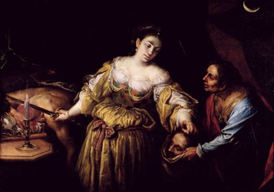 جوديث قطع رأس هولوفرنز ، 1648-54 بواسطة فرانشيسكو ديل كايرو