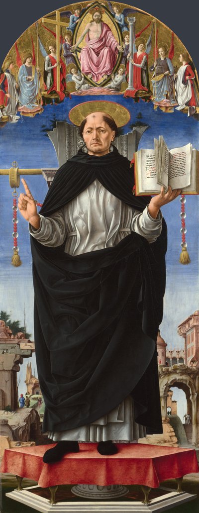 سانت فنسنت فيرير ، ج. 1473-1475. بواسطة فرانشيسكو ديل كوسا
