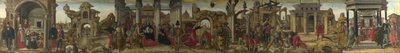مشاهد من حياة سانت فنسنت فيرير ، حوالي 1450-1475. بواسطة فرانشيسكو ديل كوسا ،