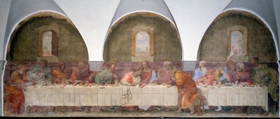 العشاء الأخير (فريسكو بواسطة فرانشيسكو دي كريستوفانو فرانسيابيجيو