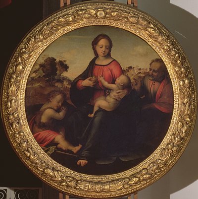 العائلة المقدسة بواسطة فرانشيسكو دي كريستوفانو فرانسيابيجيو