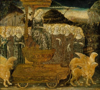 إلهة Chaste Love ، 1468-1475. بواسطة فرانشيسكو دي جورجيو مارتيني